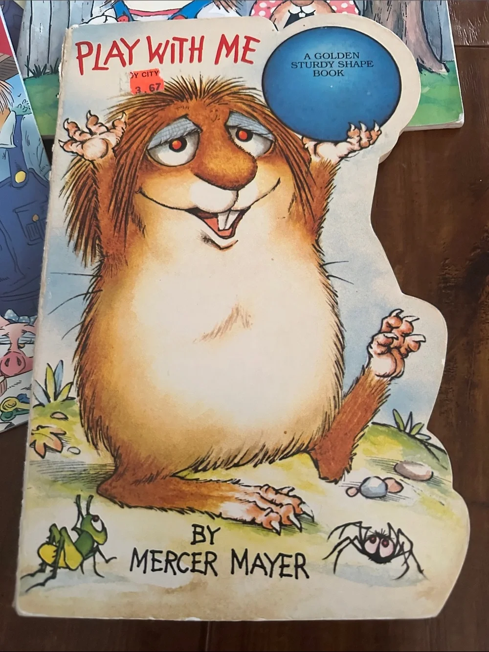 Mercer Mayer Vintage Book Lot 4 Little Critter Golden Shape Book 1982